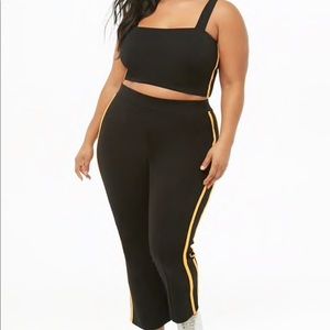Crop Top and Pants Set